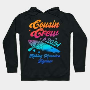 Cousin Crew 2024 Summer Vacation Beach Family Trips Hoodie